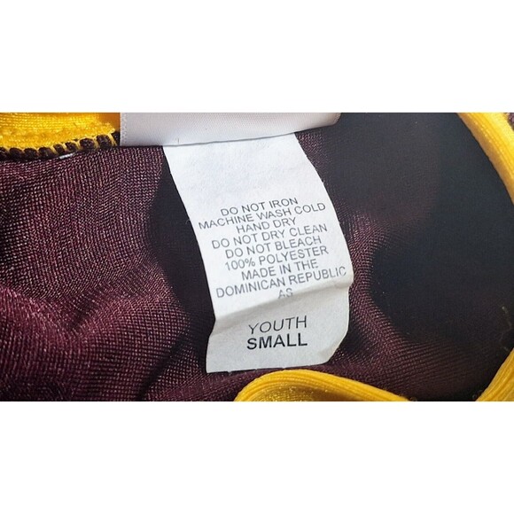 RIDDELL OFFICIAL YOUTH SIZE S GAME USED REDSKINS FOOTBALL JERSEY NO 52 - Picture 4 of 6